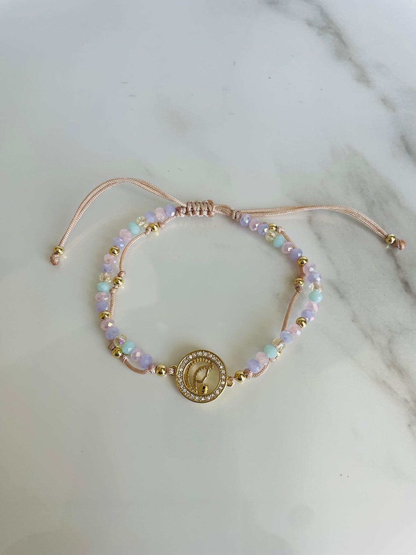 Pulsera muranos pastel guadalupe