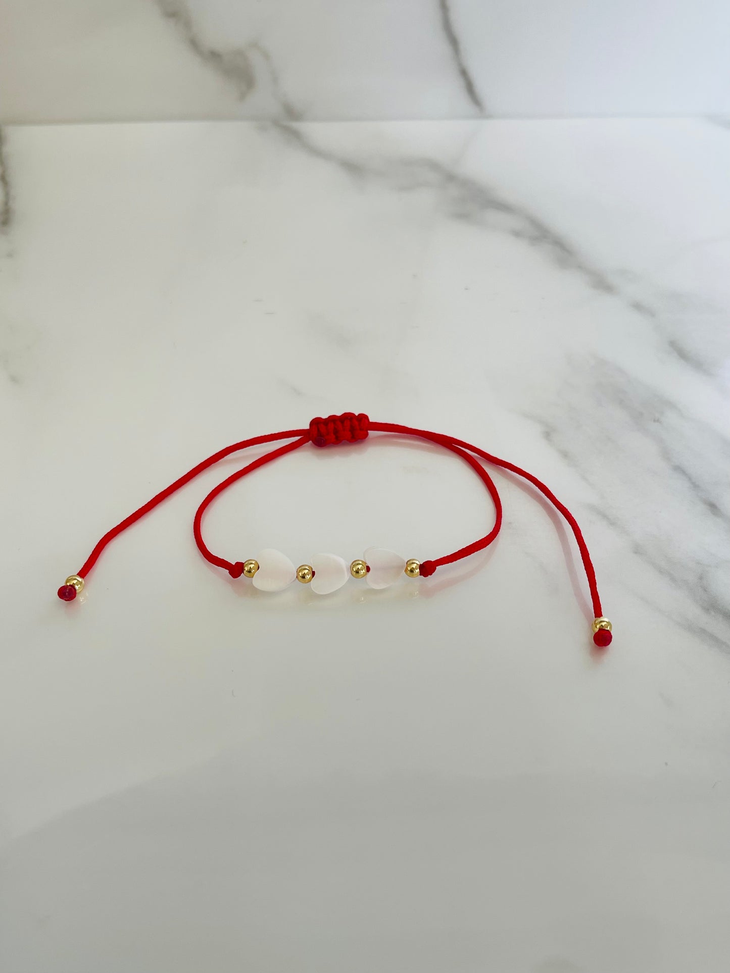 Pulsera  hilo 3 nacar