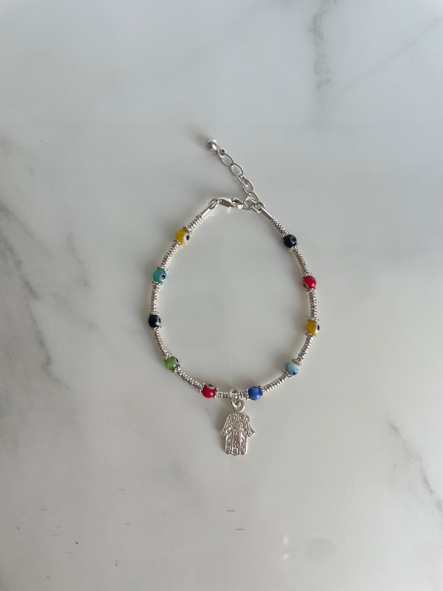 Pulsera ojitos turcos Hamsa