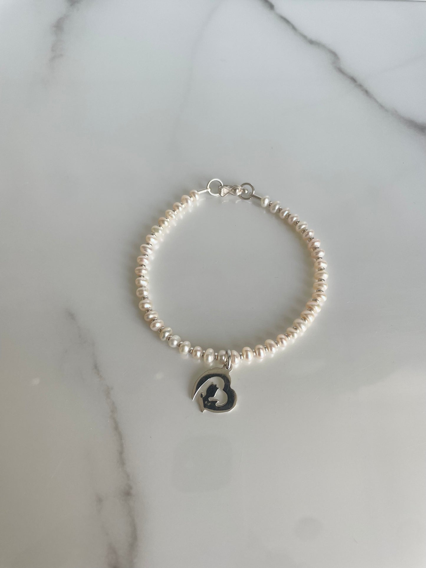 Pulsera Elefante Perla