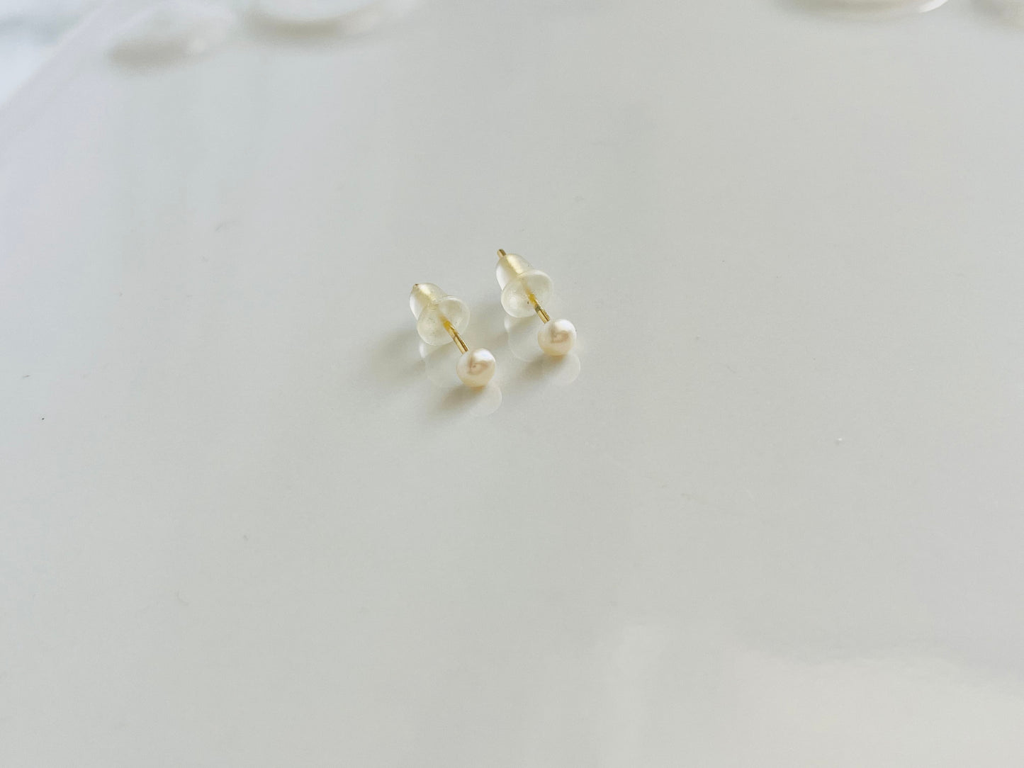 Aretes perlita punto