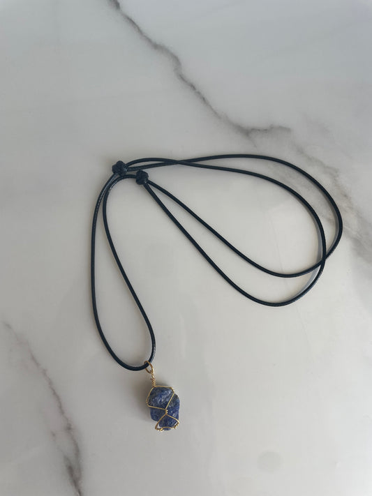 Collar lapizlazuli