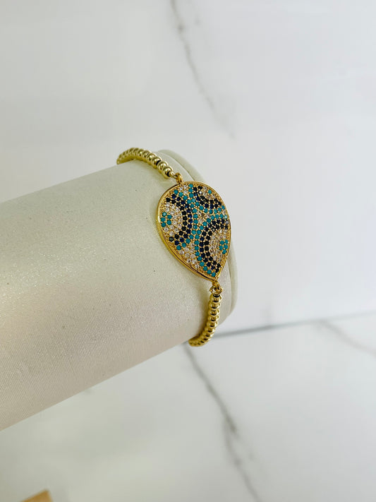 Pulsera mandalas strass